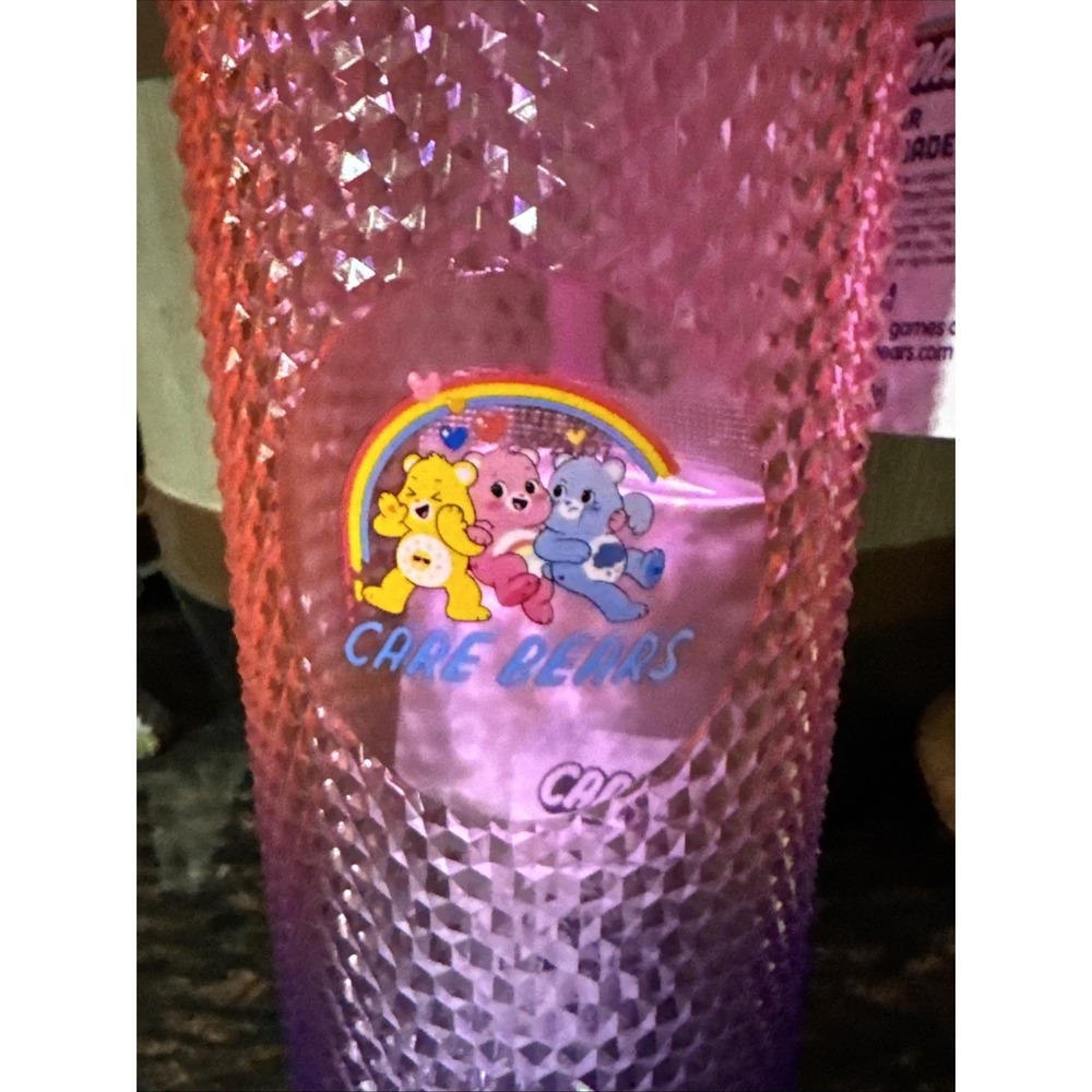 New Care Bears Shine Tumbler Cup Great For Starbucks Coffee Lemonade And More!